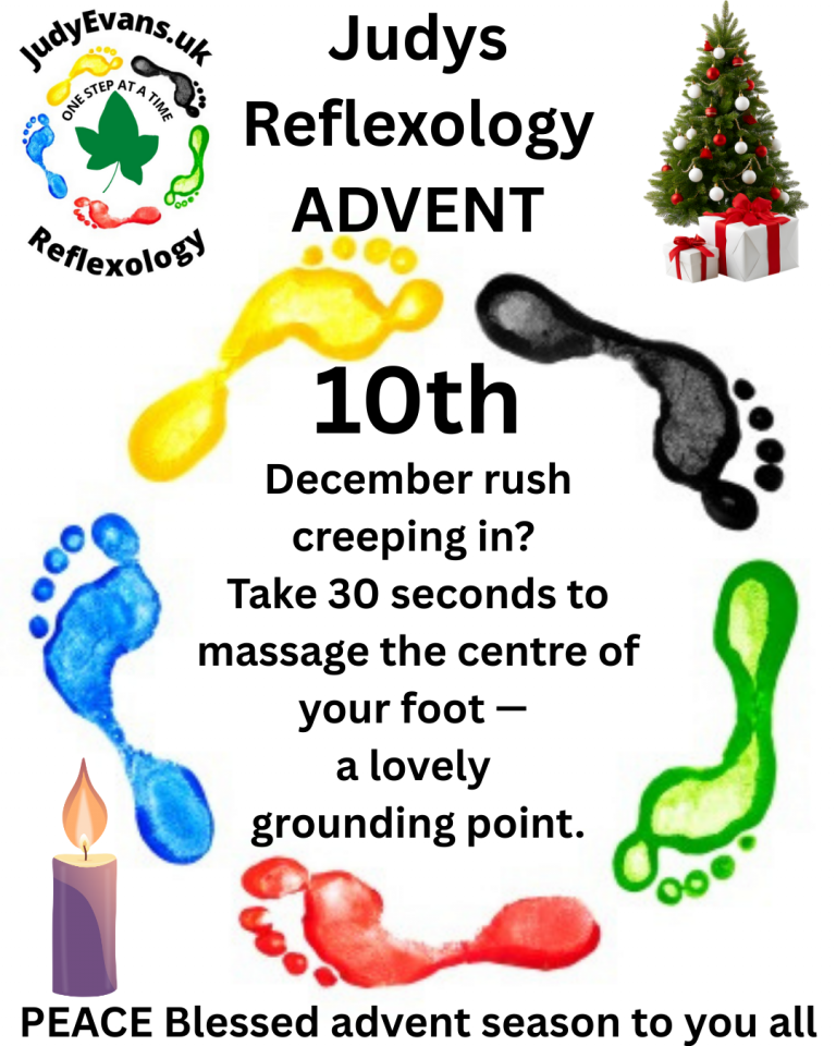 10th Judy Reflexology Advent Calendar 2025