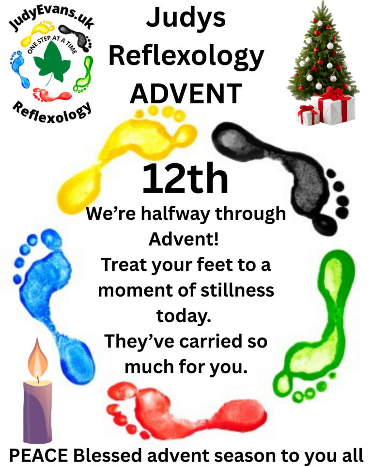 12th Judy Reflexology Advent Calendar 2025