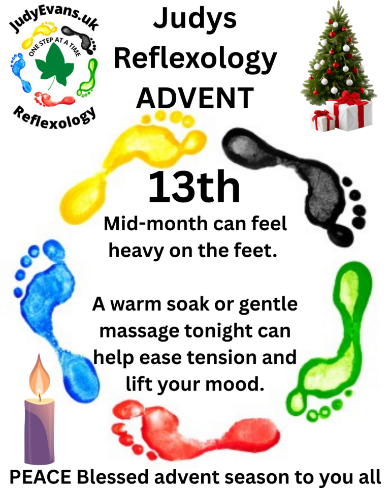 13th Judy Reflexology Advent Calendar 2025
