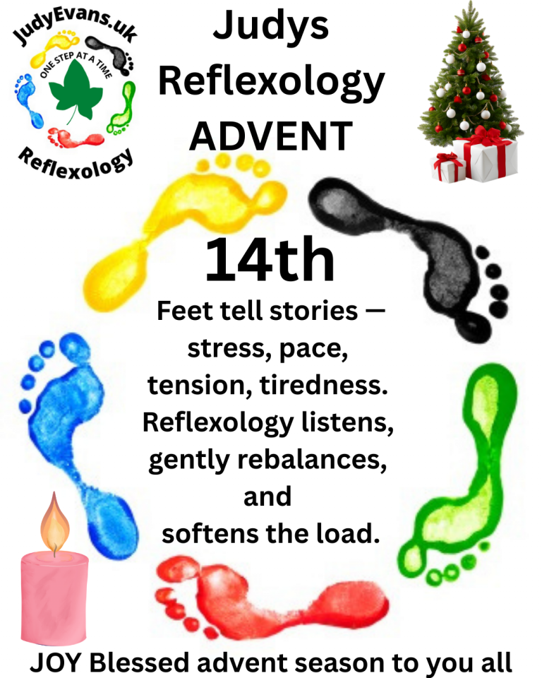 14th Judy Reflexology Advent Calendar 2025