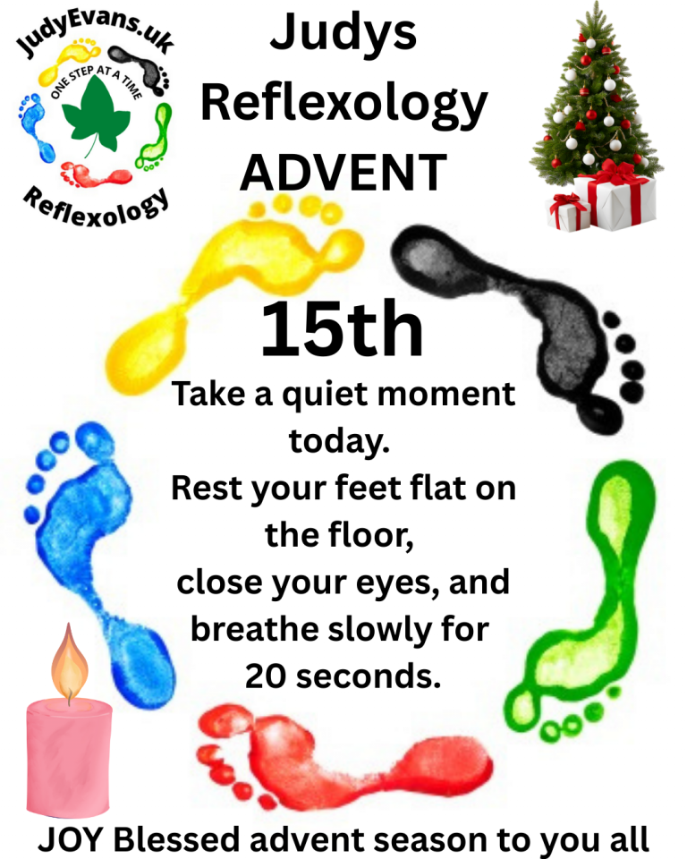 15th Judy Reflexology Advent Calendar 2025