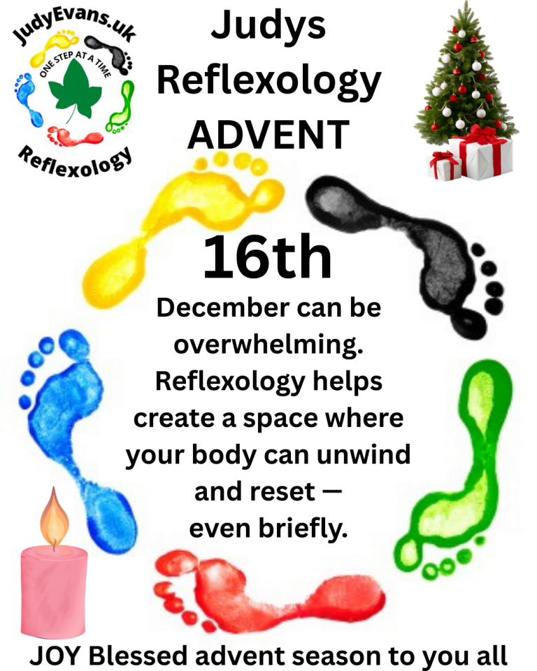 16th Judy Reflexology Advent Calendar 2025