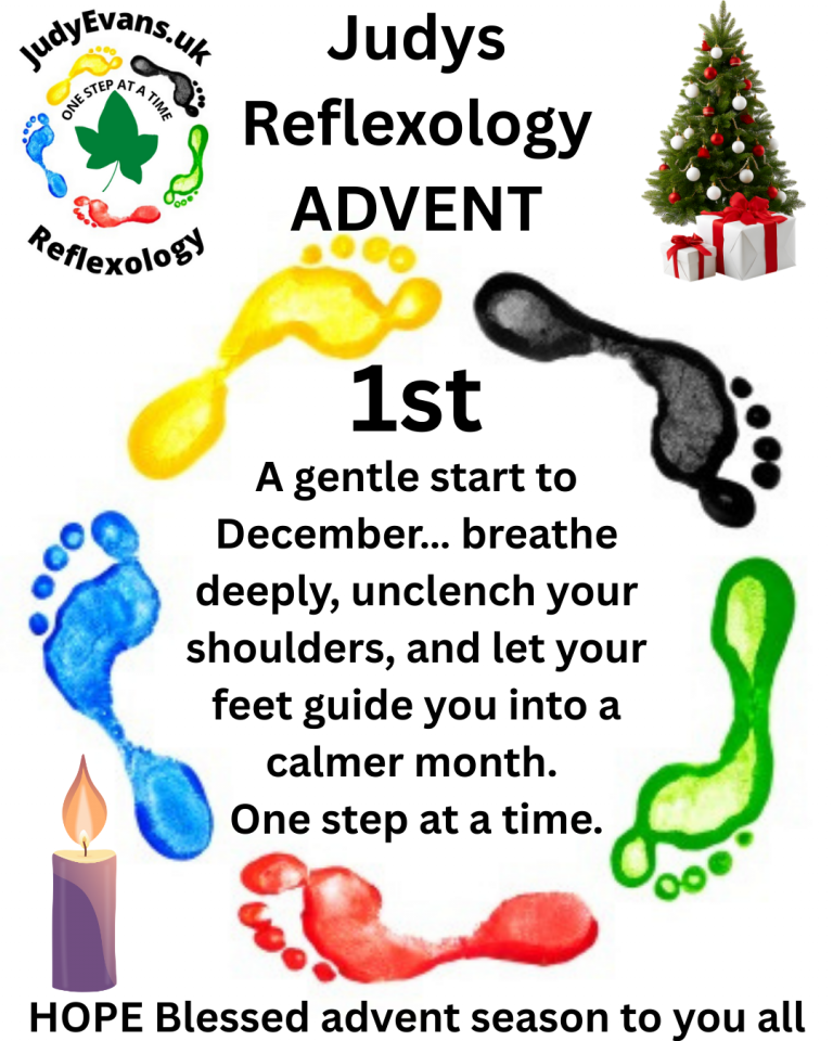 1st Judy Reflexology Advent Calendar 2025