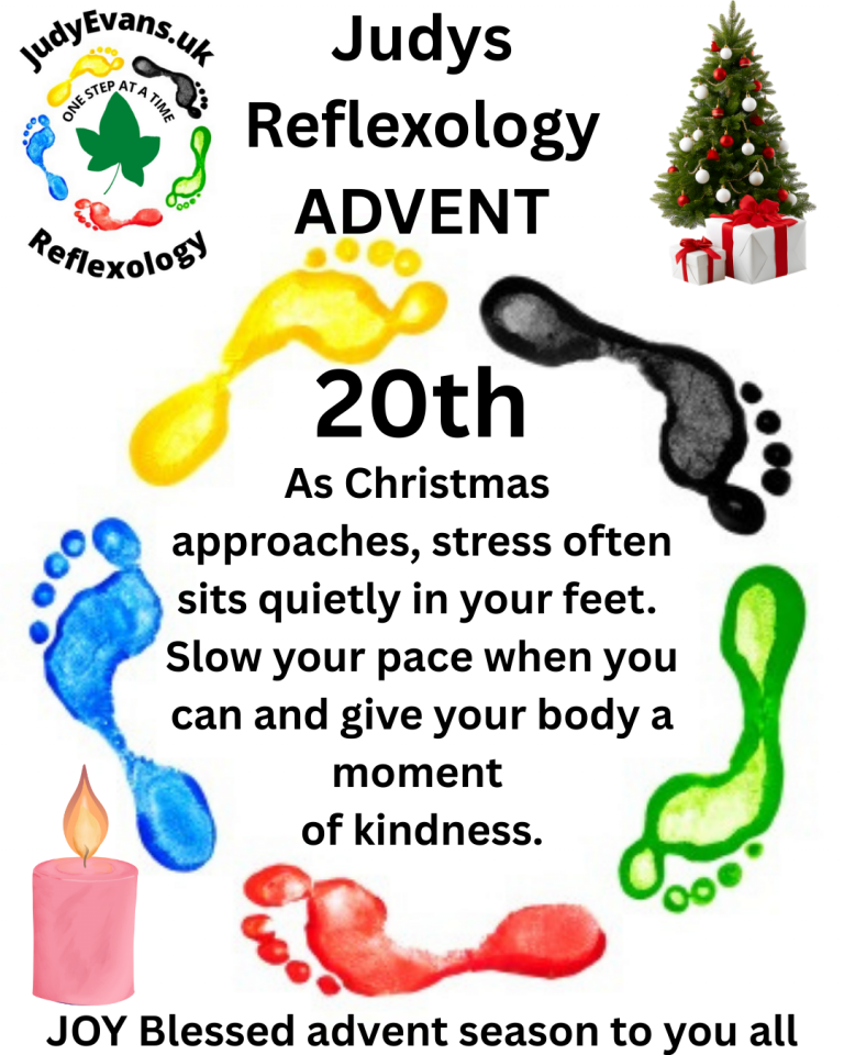 20th Judy Reflexology Advent Calendar 2025