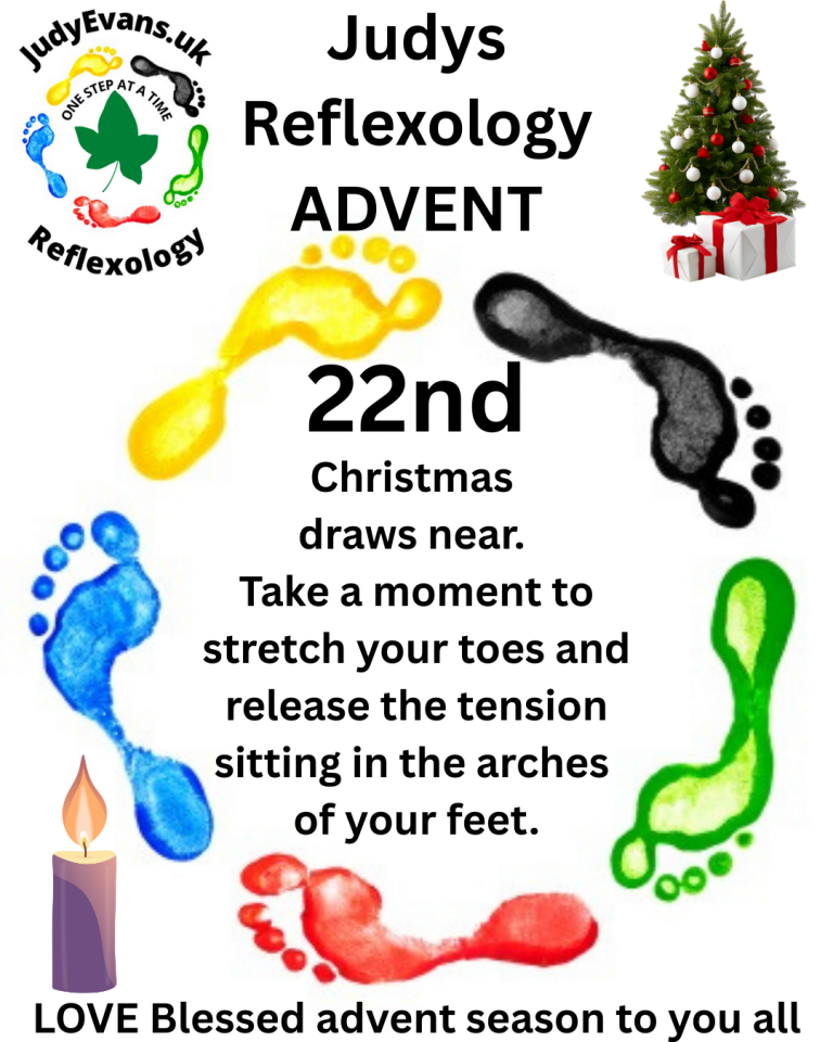 22nd Judy Reflexology Advent Calendar 2025