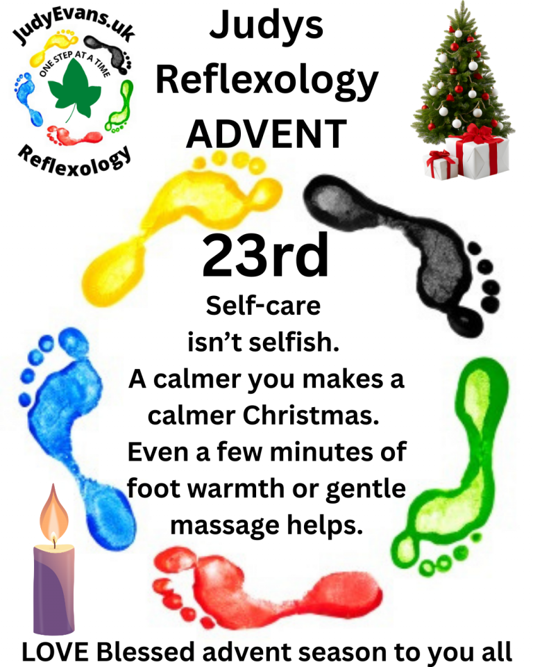 23rd Judy Reflexology Advent Calendar 2025