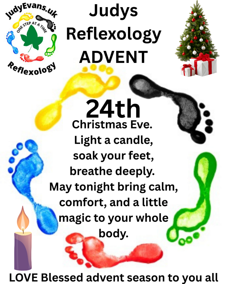 24th Judy Reflexology Advent Calendar 2025