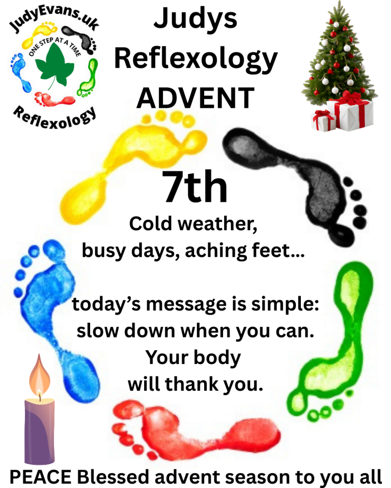 7th Judy Reflexology Advent Calendar 2025